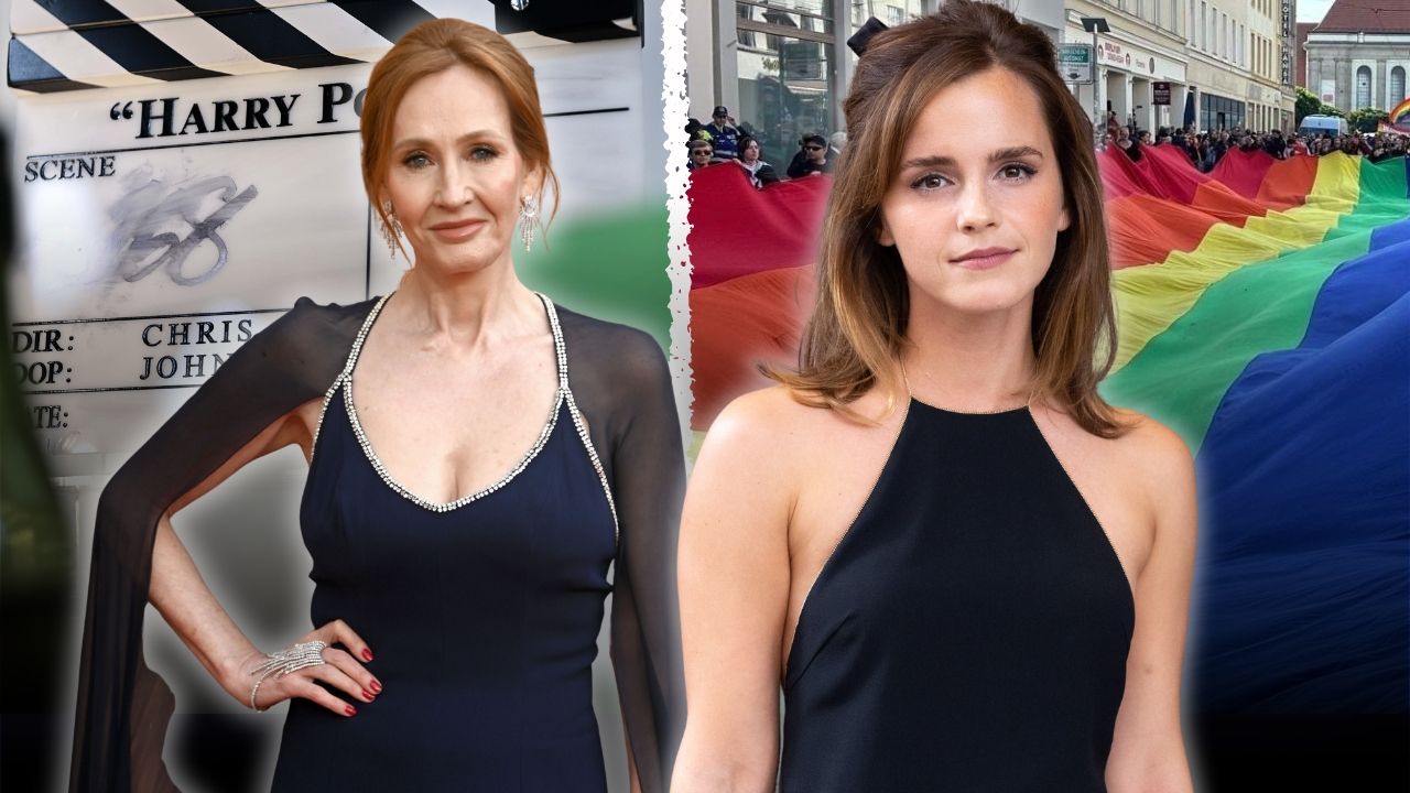 J. K. Rowling y Emma Watson