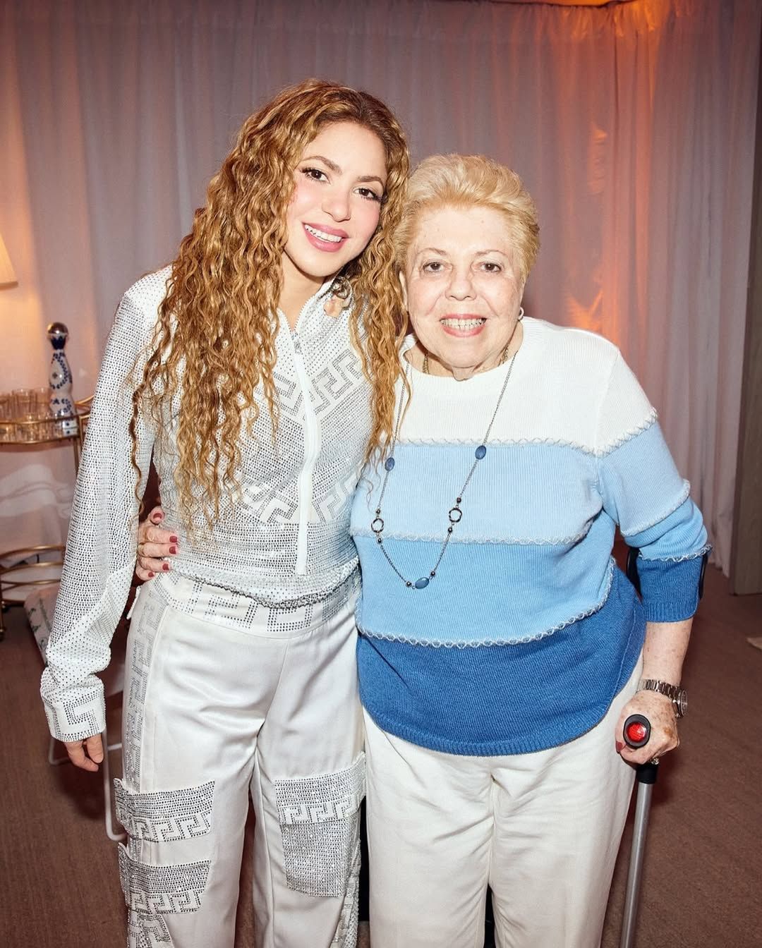 Shakira y su mamá