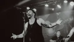 En la foto: Cantante Axel en concierto