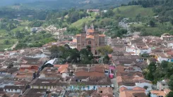 En la foto: Vista aerea de Jericó Antioquia